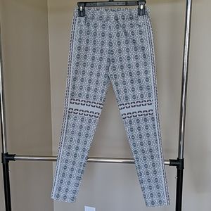 Umgee gray flower pants jeans S